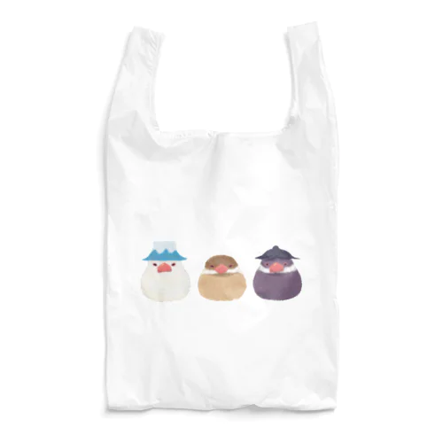 おめでたい文鳥 Reusable Bag