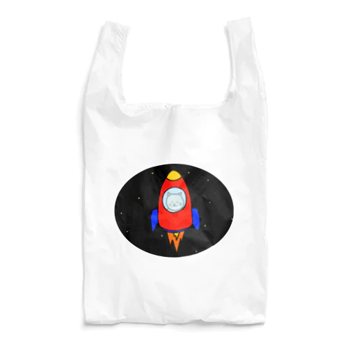 ロケットねこ Reusable Bag