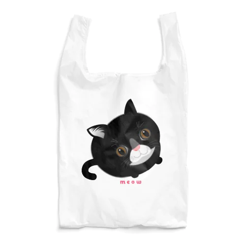 meowねこ エコバッグ&ハンカチ Reusable Bag