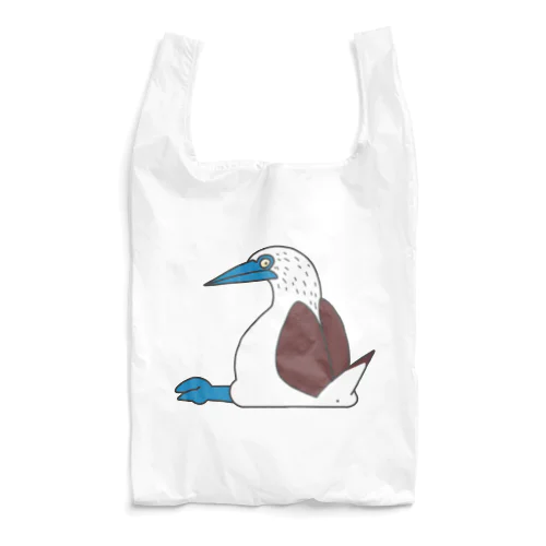 おすわり あおあし Reusable Bag