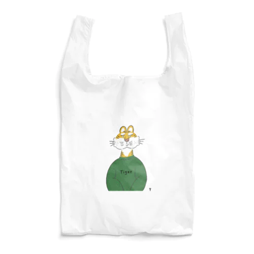 タイガーさん（GREEN） Reusable Bag