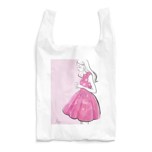 ピンクスカート Reusable Bag