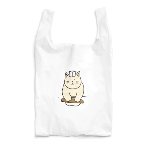 蕎麦打ちねこ Reusable Bag