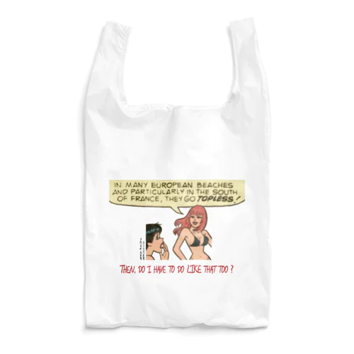 Go TOPLESS ! Reusable Bag