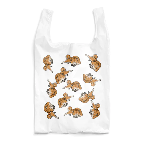 犬まみれ Reusable Bag