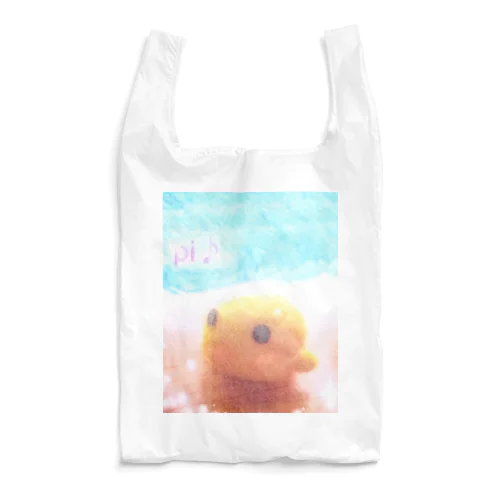 ヒヨコちゃん。（pii*）エコバッグ　✤picyamo*（ぴちゃモ。）が描いたpii*イラスト。 Reusable Bag