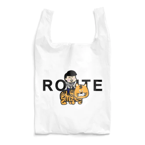 トラ＆ROUTEくん Reusable Bag