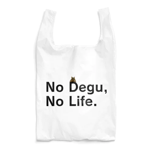 【初代】No Degu,No Life. Reusable Bag