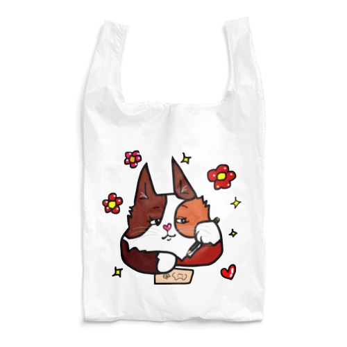 三毛にゃんの自由時間 Reusable Bag