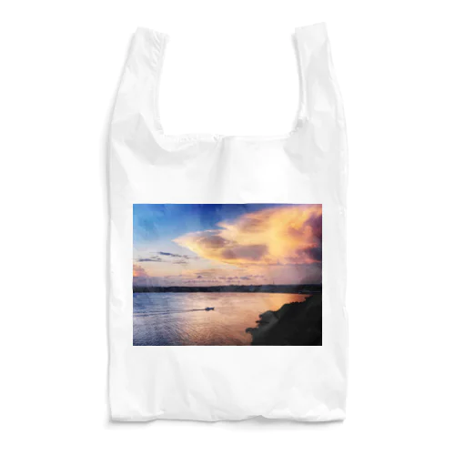 夕焼け船 Reusable Bag