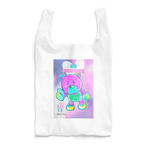 だいじょうぶ。くま。カラー。 Reusable Bag