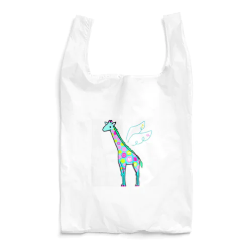 カラフルキリン Reusable Bag