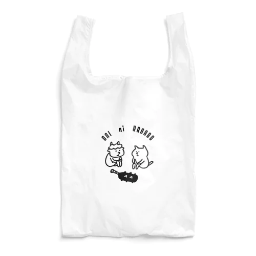 鬼に金棒　猫にも Reusable Bag