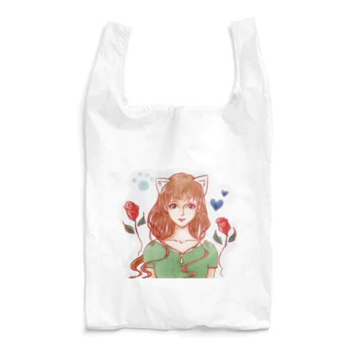 猫みたいなあの子 Reusable Bag