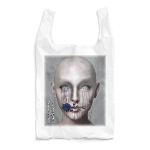 気味の悪い人形 Reusable Bag