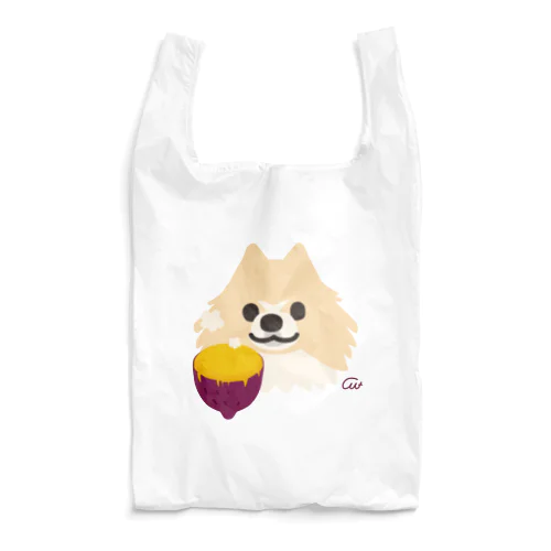 焼き芋　味を知ったポメラニアン Reusable Bag