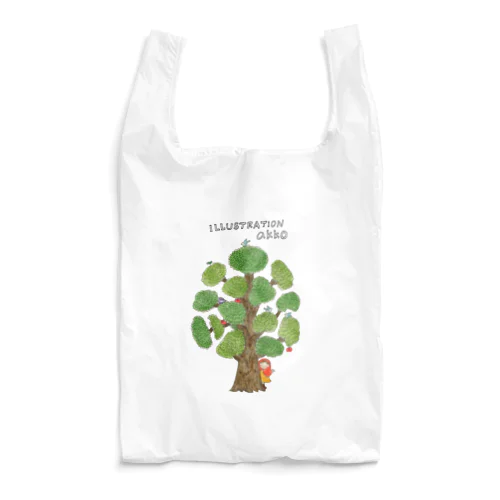 木のうしろからこんにちは。 Reusable Bag