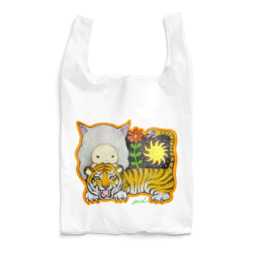 虎ガブッ Reusable Bag
