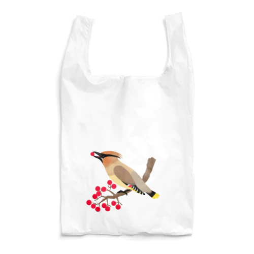 木の実とキレンジャクさん Reusable Bag