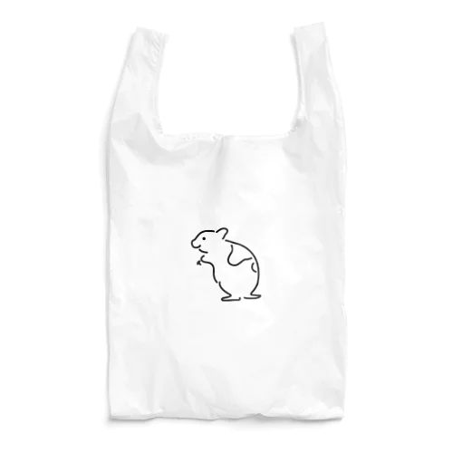 柄ありのハムスター Reusable Bag