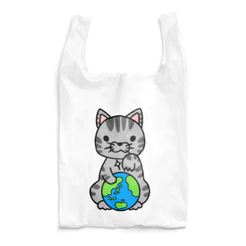 脅してくるにゃんこ Reusable Bag