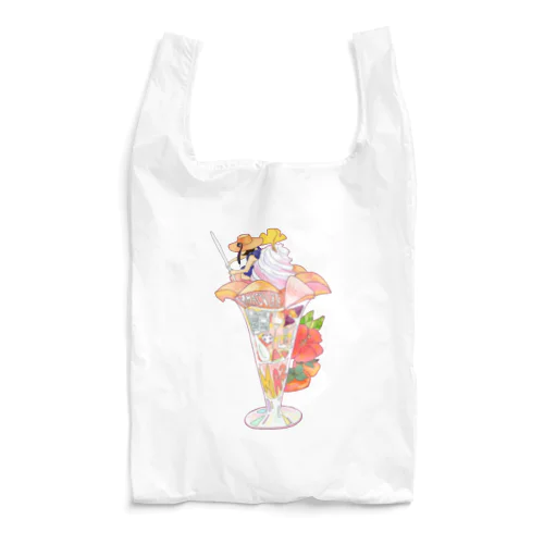 ピーチパフェ Reusable Bag