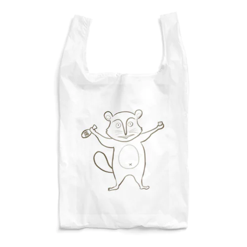 酔っぱらいのたぬき Reusable Bag