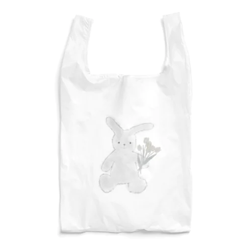 💐ふわふわうさぎの贈り物 Reusable Bag