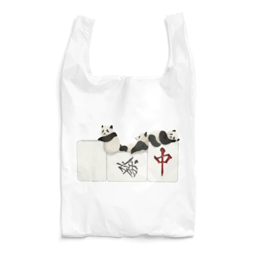 大熊猫×白發中 Reusable Bag