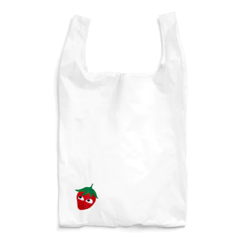 無精髭いちご Reusable Bag