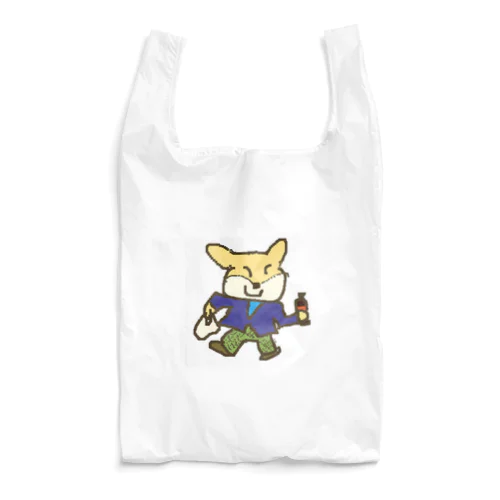 キツネのこんこん昼休み Reusable Bag