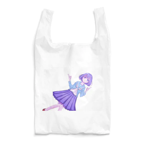 セーラー服の女の子 Reusable Bag