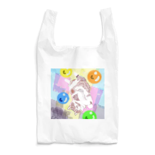 ふんわりカラフルすこちゃんｖ Reusable Bag