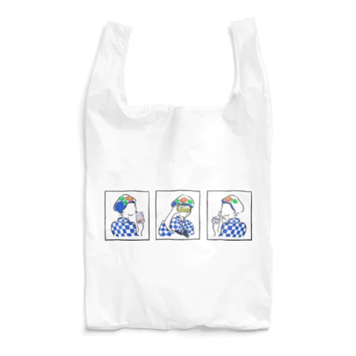 あんこさんと大島牛乳商品 Reusable Bag