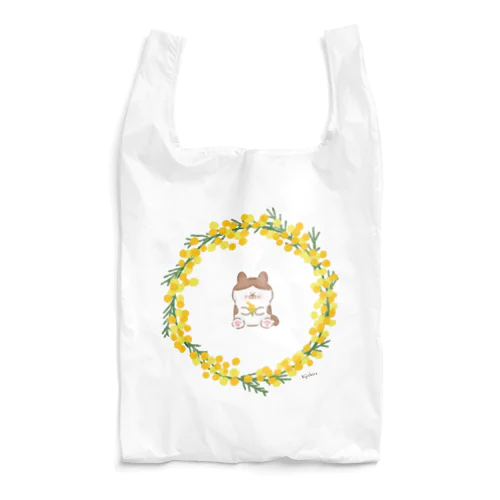 ミモザとネコ Reusable Bag