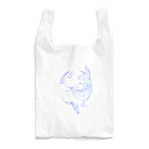 夢運ぶくじら Reusable Bag