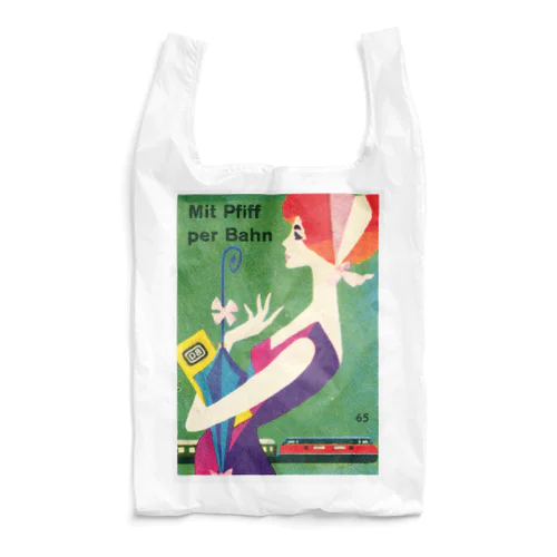 ドイツ国鉄 DB レディー２　日傘 Reusable Bag