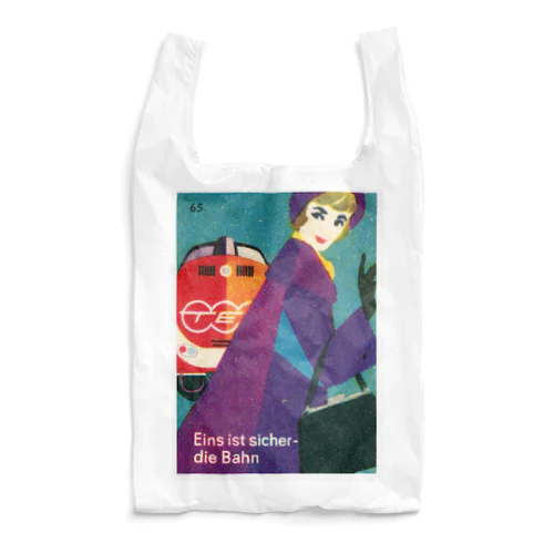 ドイツ国鉄 DB レディー３　ストール Reusable Bag