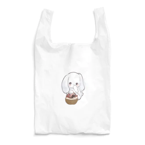 ふわふわうさぎしゃん Reusable Bag