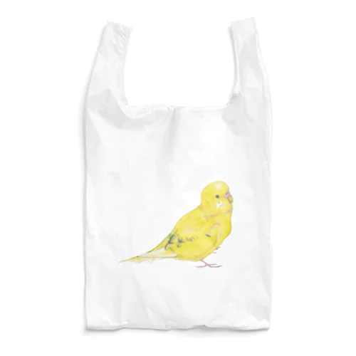 [森図鑑]セキセイインコ黄色 Reusable Bag