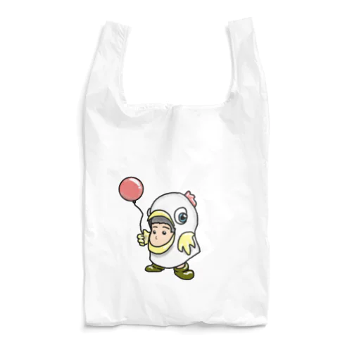 被り小人シリーズ（ニワトリ） Reusable Bag