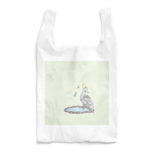 おとぼけハシビロコウ Reusable Bag