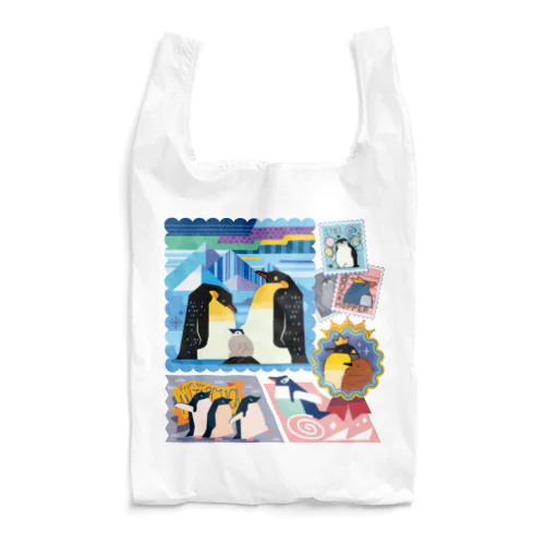 南半球のペンギンたち Reusable Bag