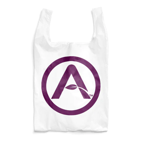 ASILI-LOGO-サークル(マゼンダ)シリーズ Reusable Bag