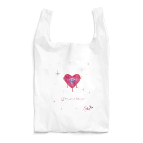 Diamond Heart Reusable Bag