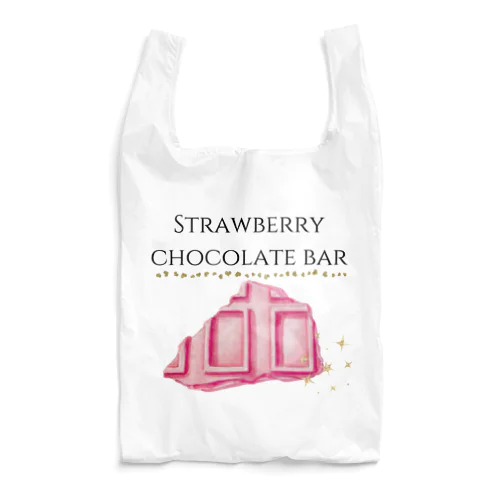 ストロベリーチョコの1かけら Reusable Bag