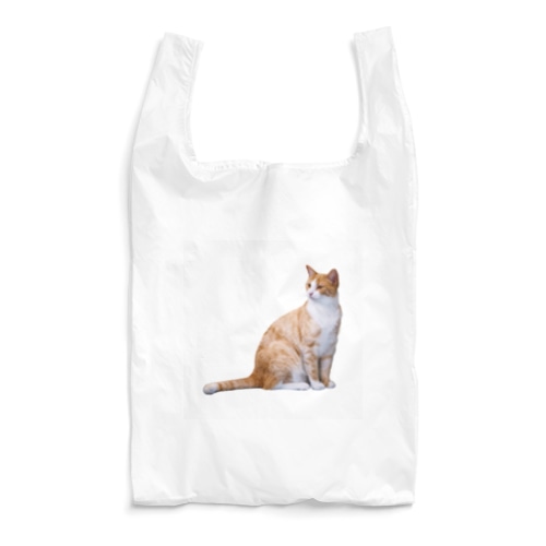白茶ニャー Reusable Bag