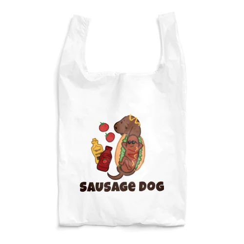 ソーセージドッグ Reusable Bag