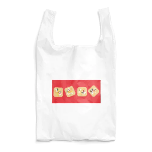 皿に盛られたクラッカー Reusable Bag