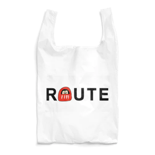 だるまROUTEくん エコバッグ